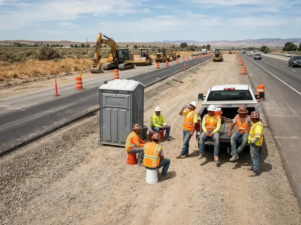 highway-road-construction-crew-007 — frequently asked questions, Porta Potty and Restroom Rentals in Tomah, WI